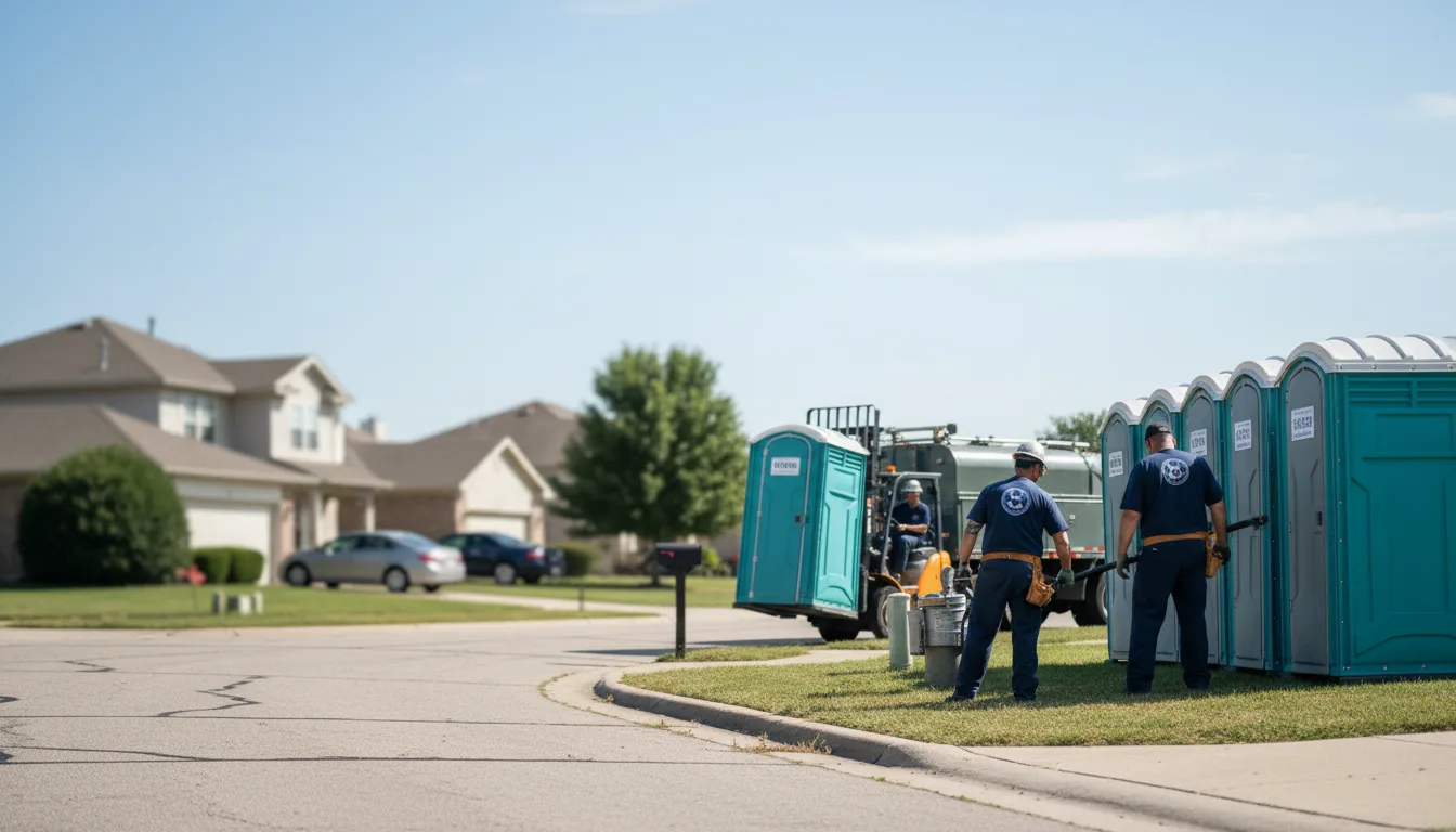 Porta Potty Rental in Aline, OK near me